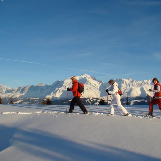 Sortie raquettes : Balade panoramique sur les crêtes - Christomet_Combloux