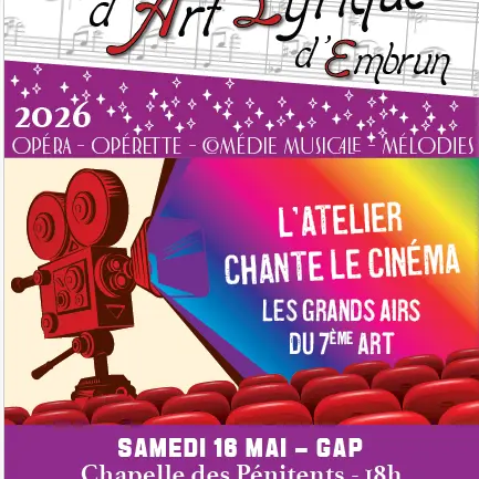 L'Atelier chante le cinéma, les grands Airs du 7ème Art_Gap