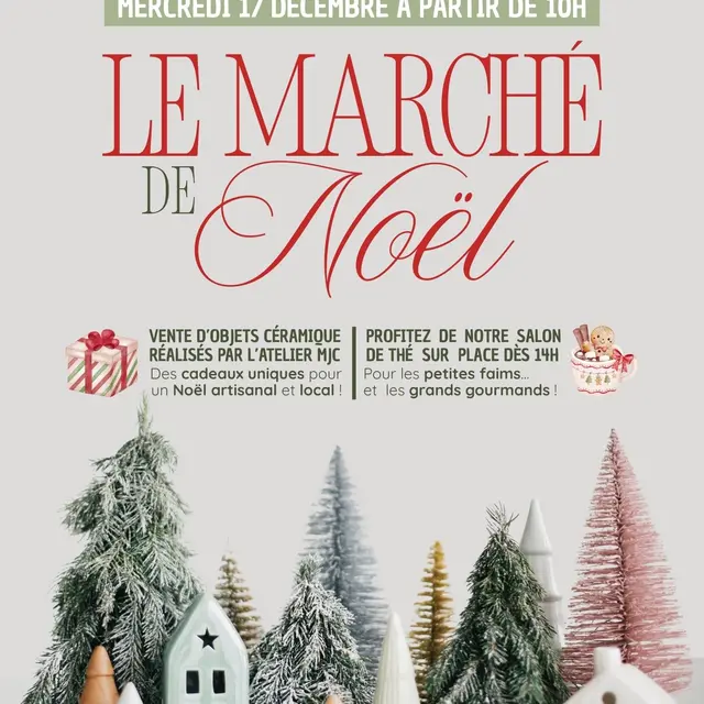 Le marché de Noël de l'atelier céramique de la MJC_Cavaillon