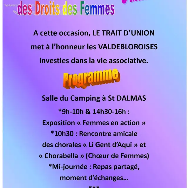 Journée de la Femme à Valdeblore_Valdeblore