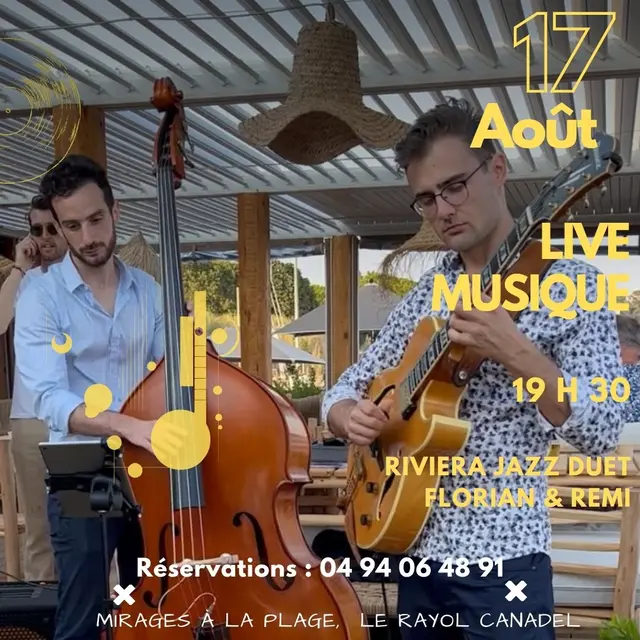 Soirée musicale & dansante_Rayol-Canadel sur Mer