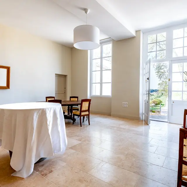 Gîte les Tours - Salle de réception