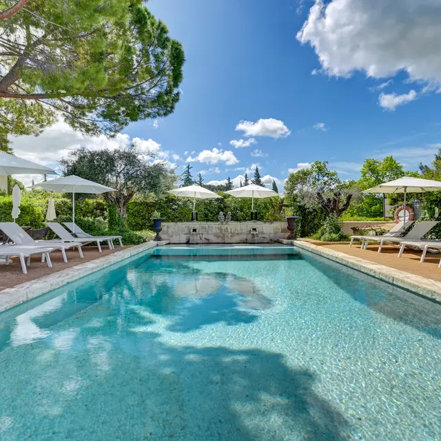 Piscine Hotel Bastide de Lourmarin