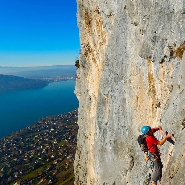 Escalade grande voie autour d'Annecy_Doussard