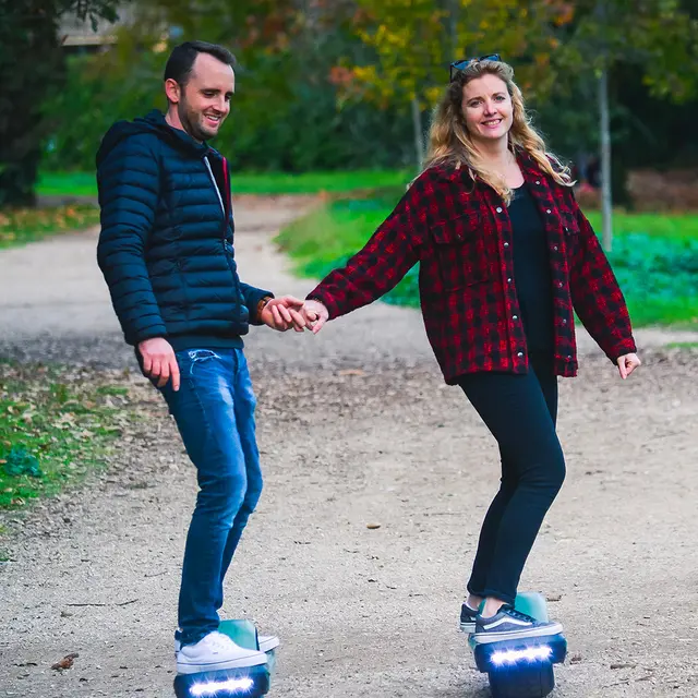 Onewheel à deux, Onewheel heureux