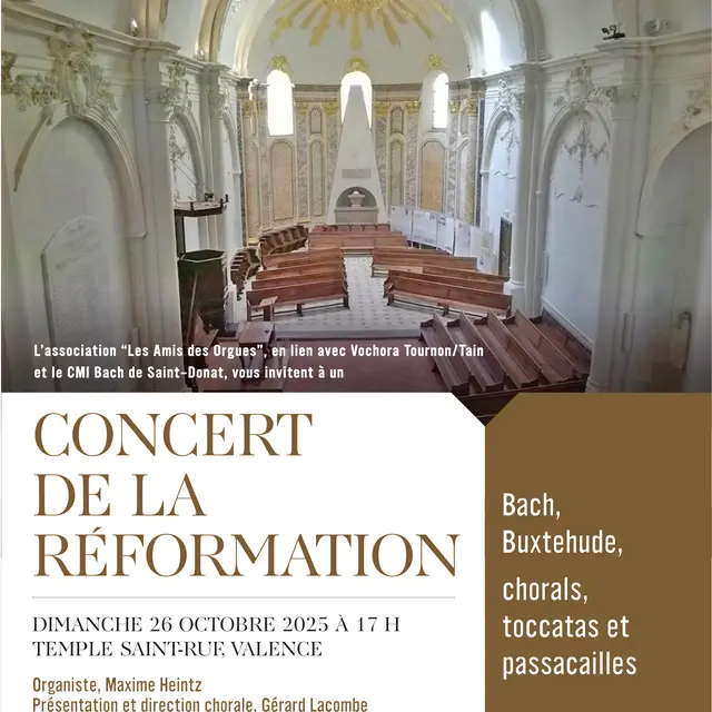 Concert de la Réformation_Valence