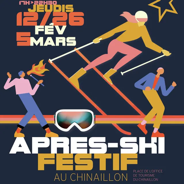 Affiche Après-ski festif