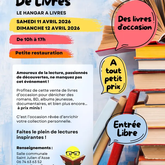 Vente de livres d'occasion à tout petit prix !
