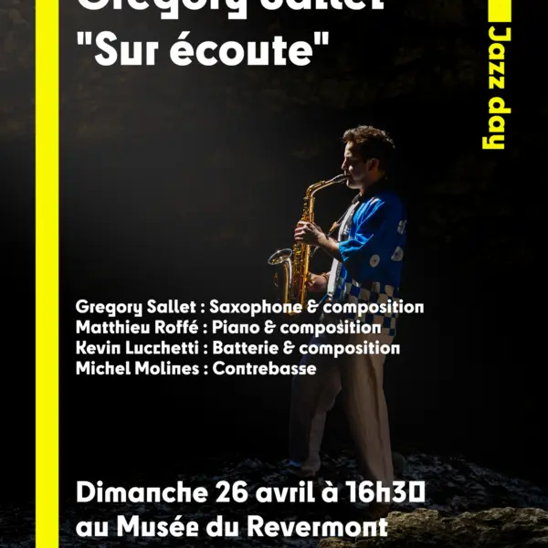 Affiche Gregory Sallet « Sur écoute »