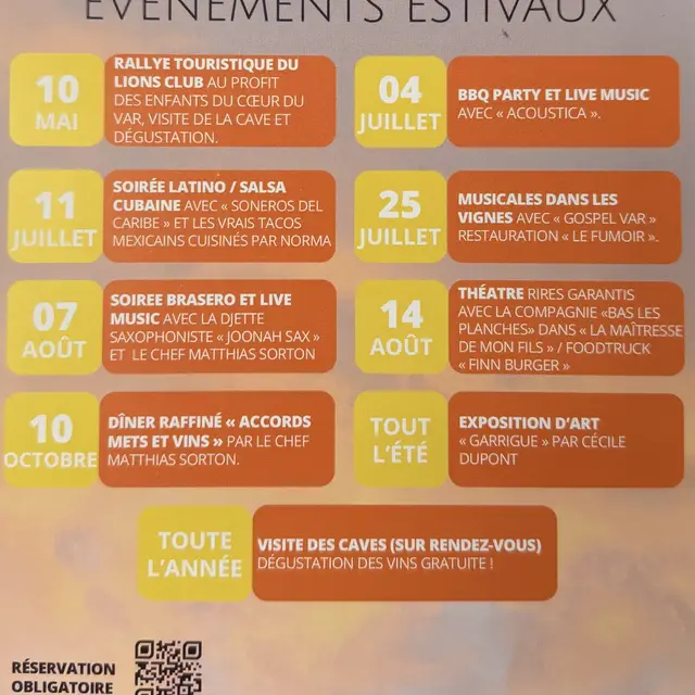 Soirée latino au domaine de Hautes Pommières_Le Luc