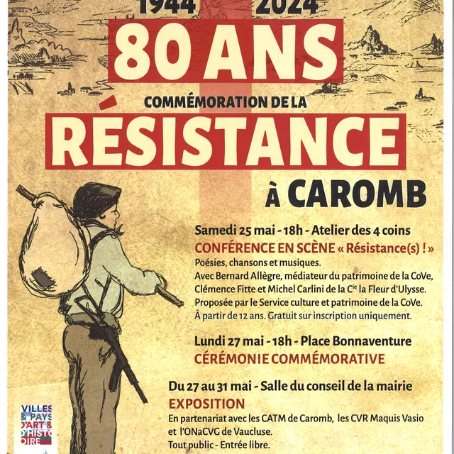 80 ans de résistance à Caromb