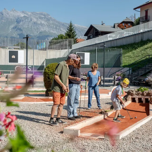 Minigolf du Sporting-club_Saint-Gervais-les-Bains