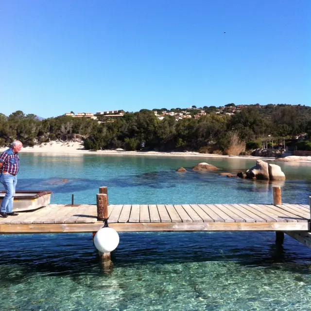 Ponton corniche  au village