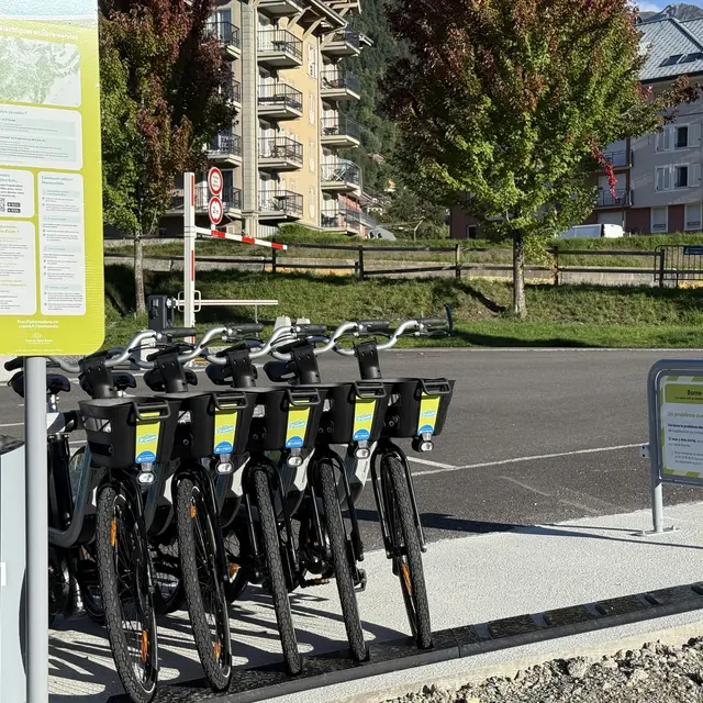 Borne MontenVélo - Le Châtelet_Saint-Gervais-les-Bains