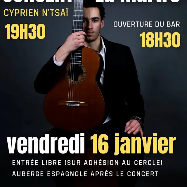 Concert Cyprien N'Tsaï