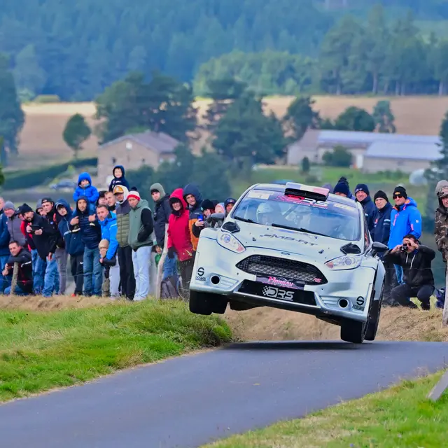 Rallye du Haut-Lignon_Le Mas-de-Tence - voiture Louis Durand - Yoann Bouchet