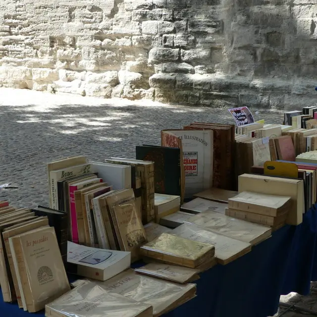 Marché aux livres du Festival d'Avignon_Avignon