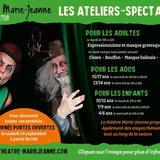 Ateliers spectacles