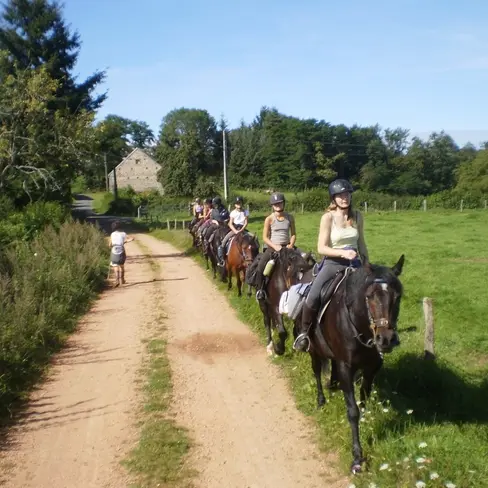 Randonnée équestre