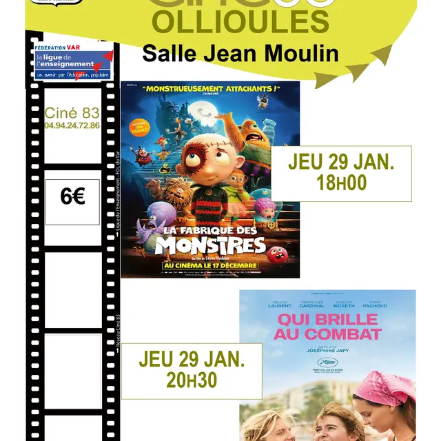 Ciné 83 : projection du film La Fabrique des monstres_Ollioules