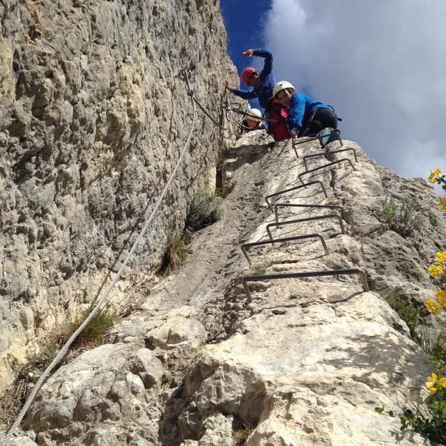 Via ferrata Guides des 2 vallées