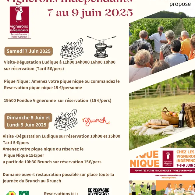 Pique nique des vignerons indépendants_Labastide-Saint-Pierre
