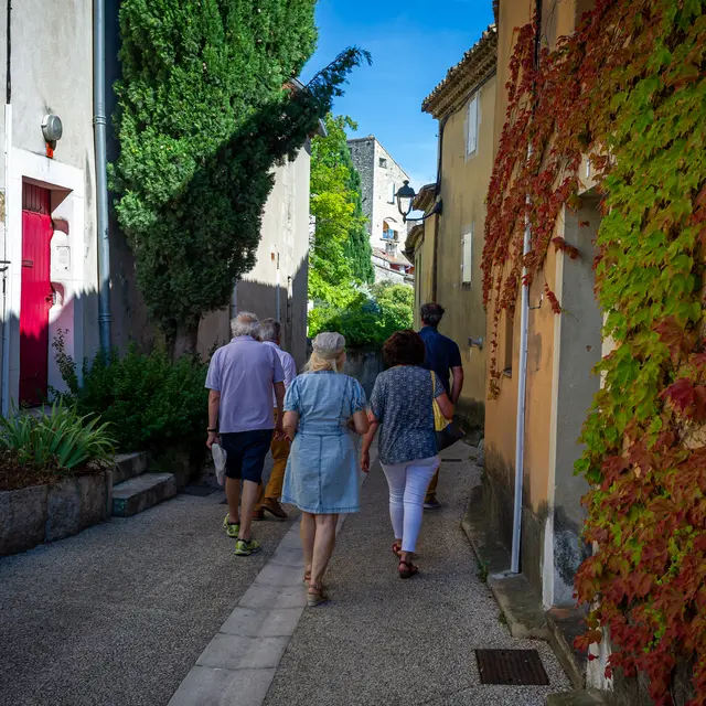 Animations dans le centre ancien des Angles_Les Angles