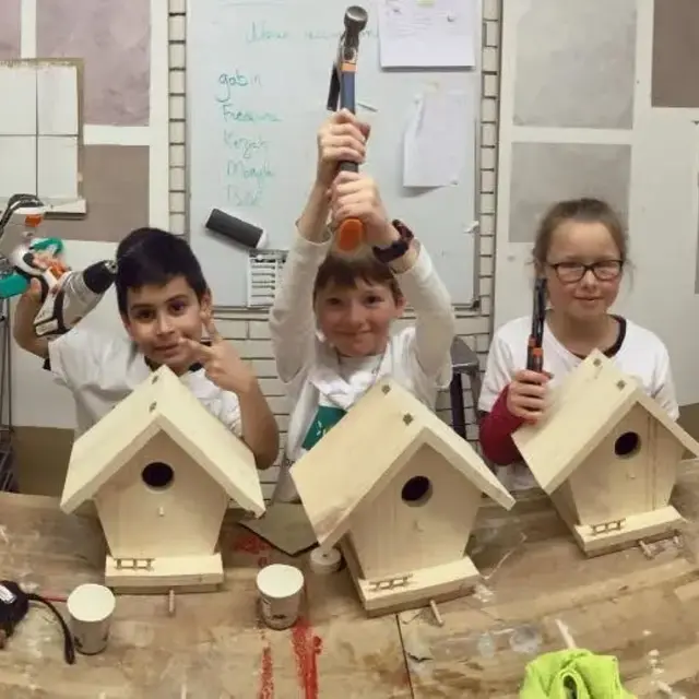 Atelier de création de nichoir à oiseaux_Isola 2000