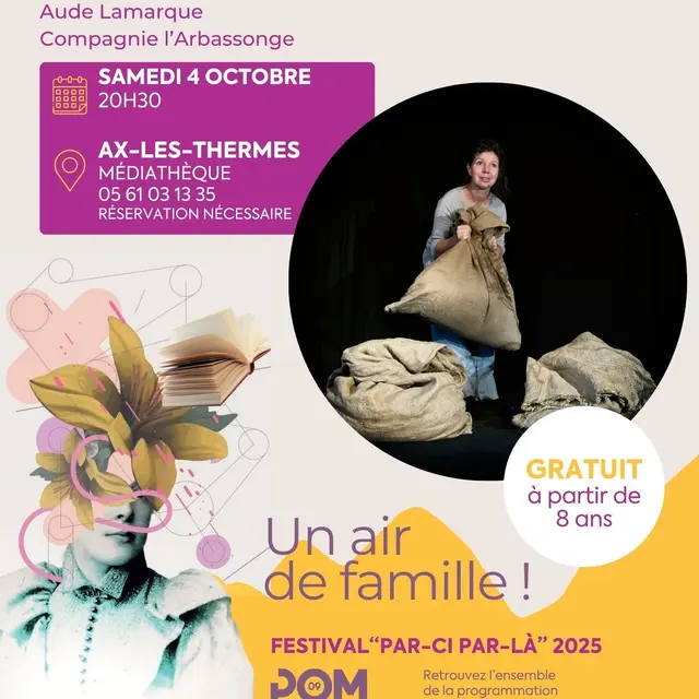 Par-ci, Par-là 2025 : Récit et manipulation d'objets_Ax-les-Thermes