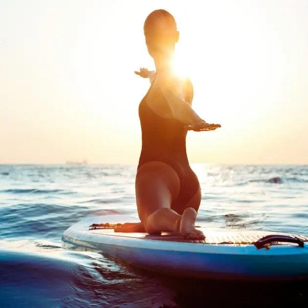 Fitness Beach : paddle fitness_Bormes-les-Mimosas