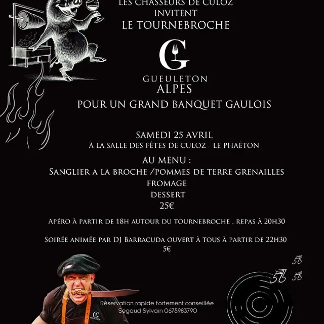 Grand banquet gaulois_Culoz-Béon