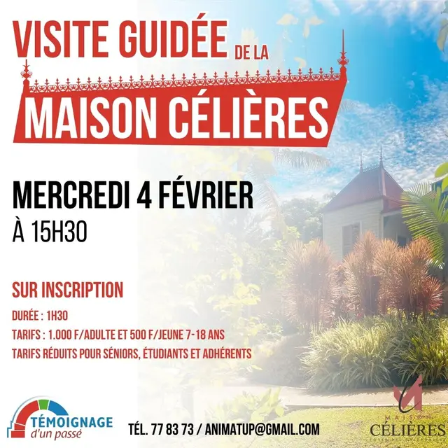 Visite guidée de la Maison Célières_Nouméa
