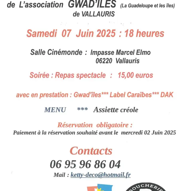 Soirée Antillaise_Vallauris Golfe - Juan