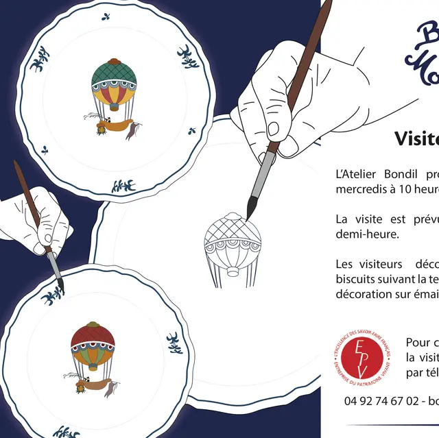 Visite de l'atelier Bondil_Moustiers-Sainte-Marie
