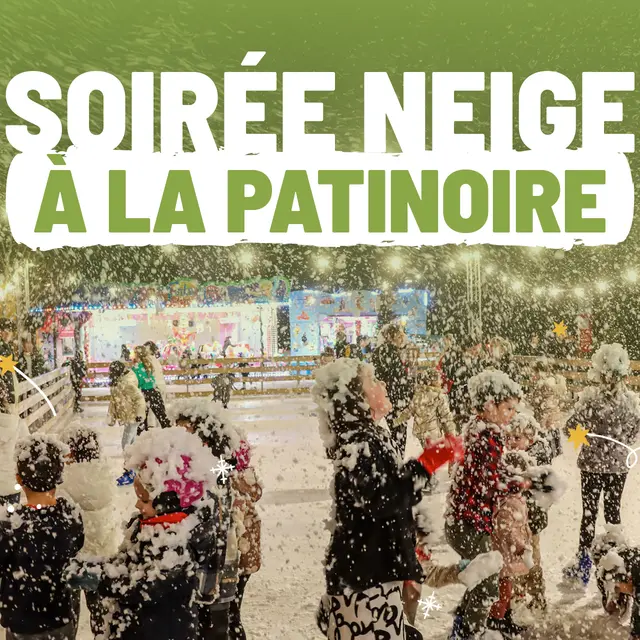 Soirée neige avec DJ à la patinoire_La Londe-les-Maures
