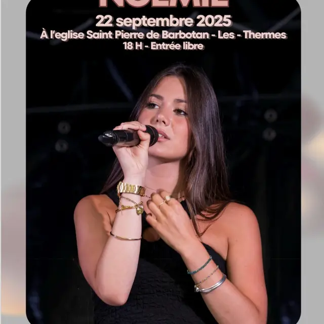 Concert Noémie à l'église de Barbotan-les-Thermes_Cazaubon