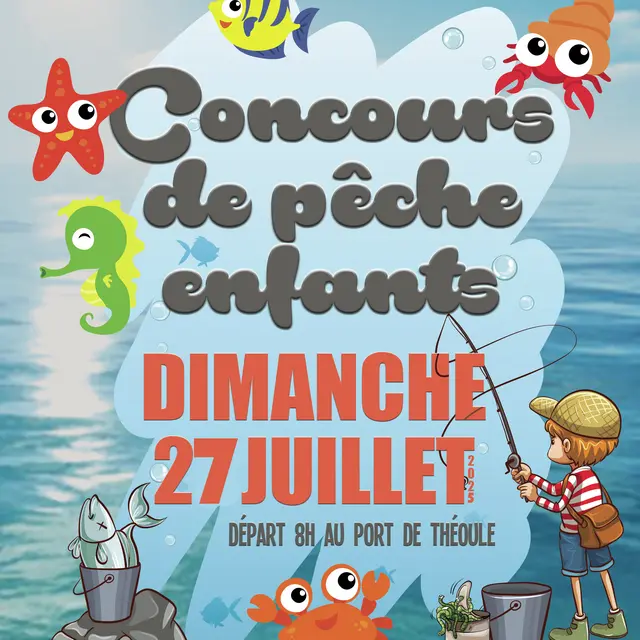 Concours de Pêche Enfants_Théoule-sur-Mer