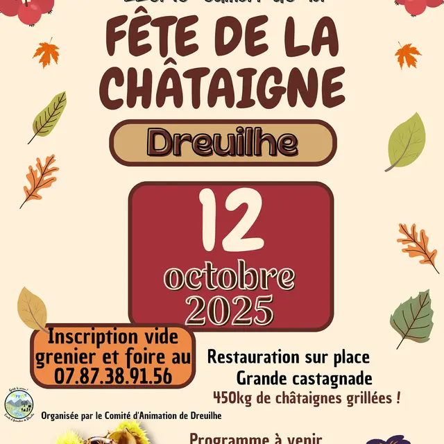 22ème édition de la Fête de la Châtaigne_Dreuilhe