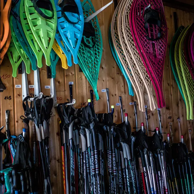 Parcours raquettes La Colle Saint Michel