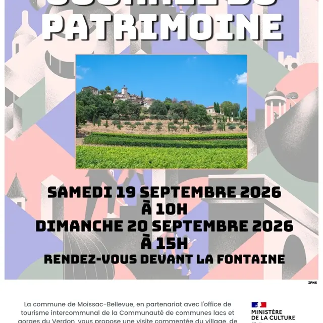 Visite commentée | Journées Européennes du Patrimoine_Moissac-Bellevue