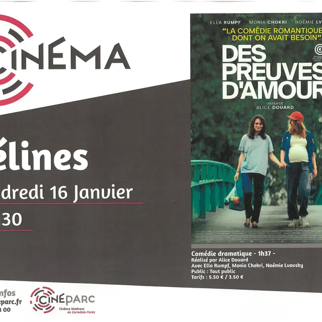 EVE-Ciné parc Des preuves d'amour-affiche