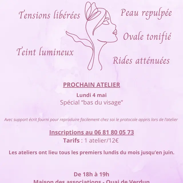 Atelier yoga du visage_Vaison-la-Romaine