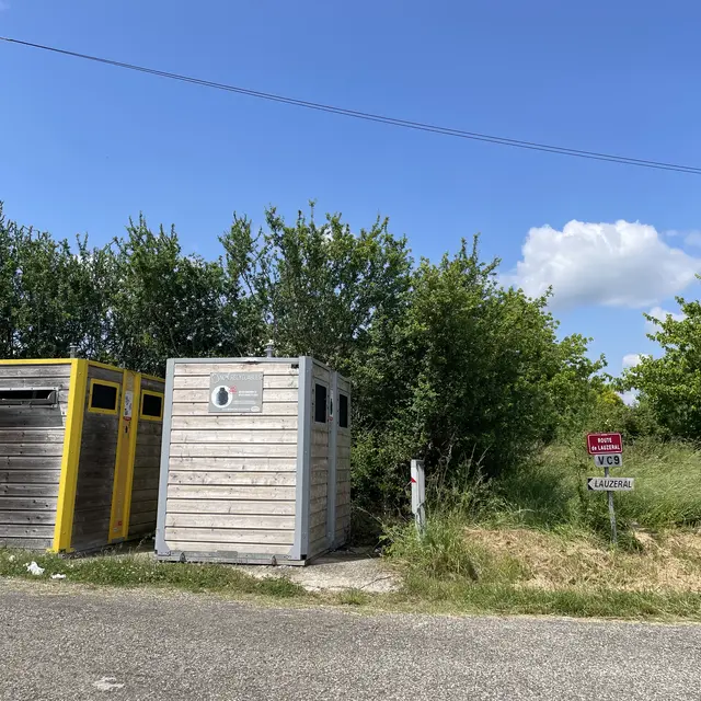 Bornes de tri Lauzeral_Vazerac