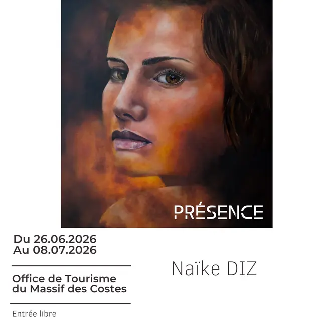 Présence - exposition de peintures de Naïke Diz_Pélissanne