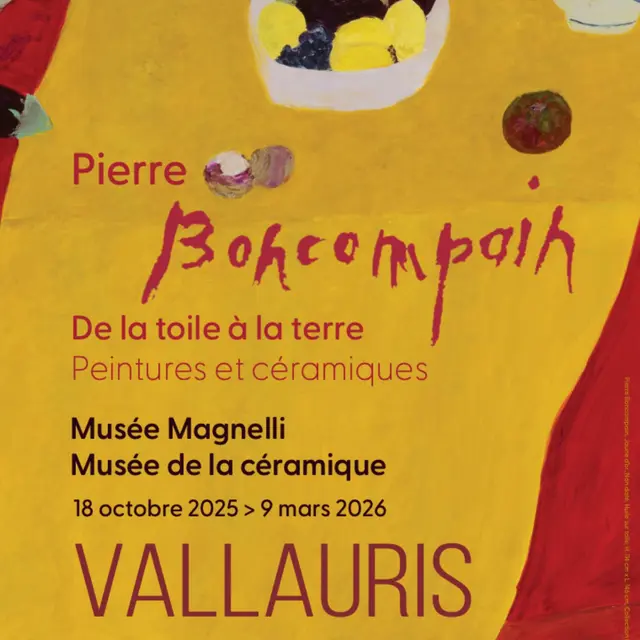 Exposition Pierre Boncompain_Vallauris Golfe - Juan