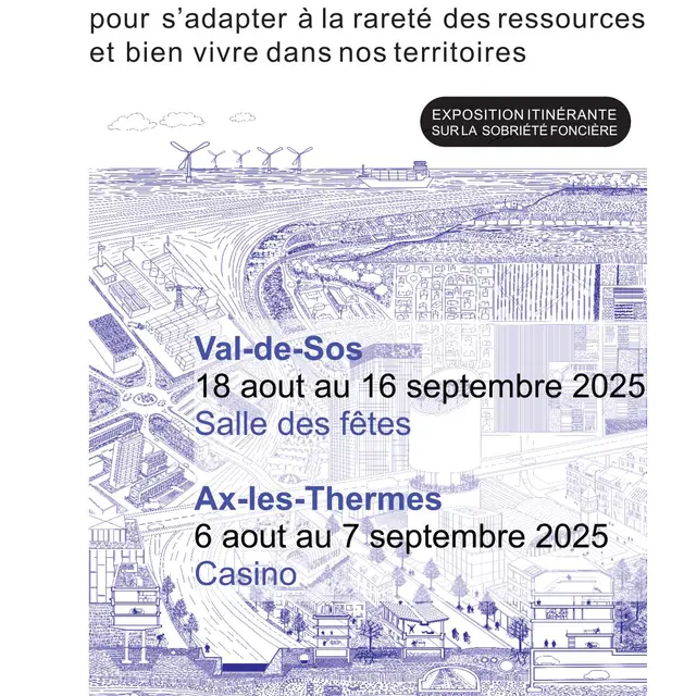 Une exposition sur la sobriété foncière_Ax-les-Thermes