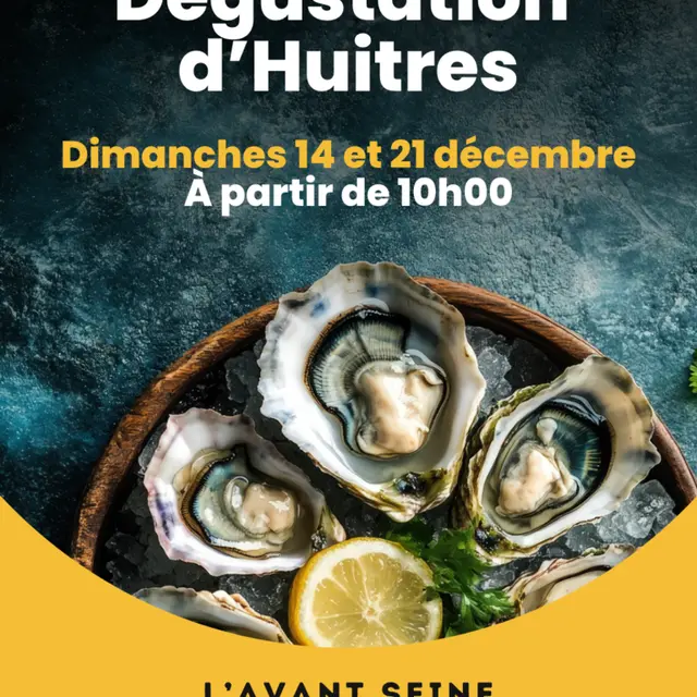 Dégustation d’huîtres_Épinay-sur-Seine