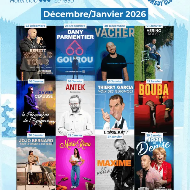 Le Drôle d'Hiver - Comedy Club_Risoul