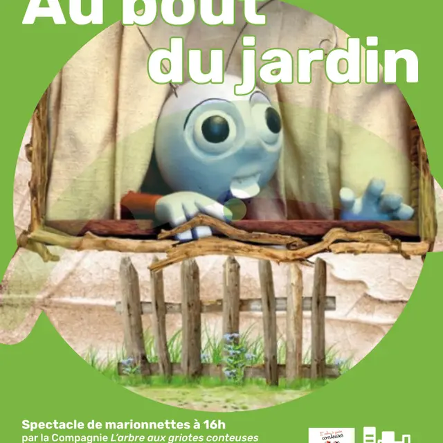 Spectacle de marionnettes : Au bout du jardin à Publier