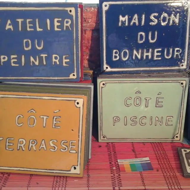 Plaques de rue